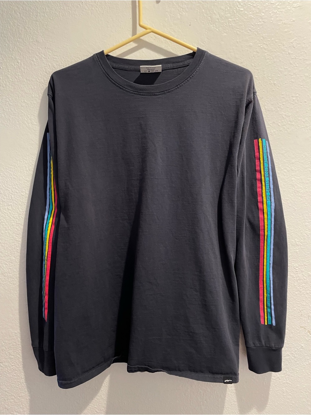 Vintage Y2K Dallas World Aquarium Long Sleeve Shirt Techstyles Bear Tag Medium